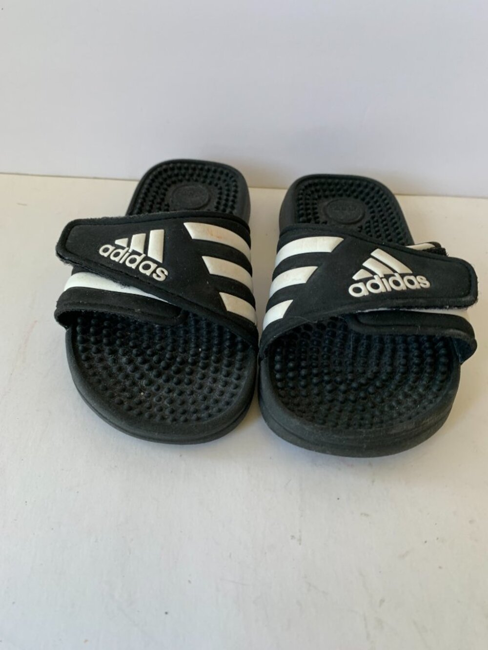 Adidas Kids Sandals Black & White Size 12K (125511612) - Picture 3 of 7